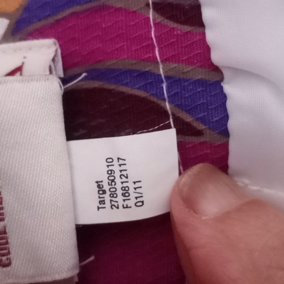 Merona Target Skirt Multicolor Floral Stretch Lined Straight Pencil Size 6 - Picture 10 of 12